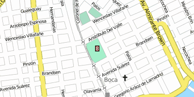 Stadtplan La Bombonera